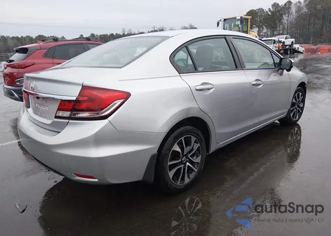 2014 Honda Civic z USA, uszkodzony, nr VIN 2HEFB2F81EH553847